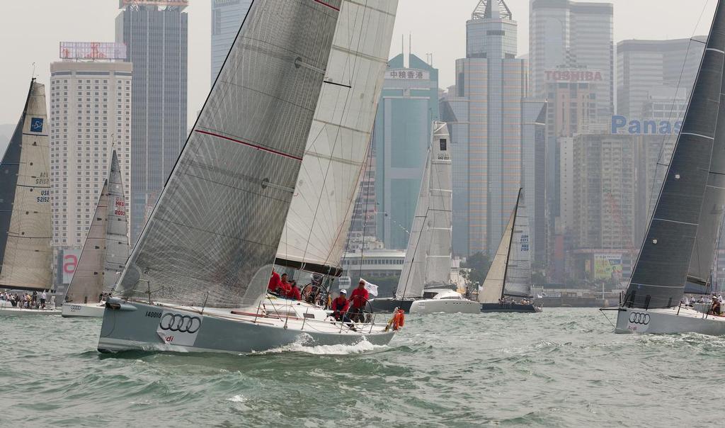 Teams in the competition. © RHKYC / Guy Nowell