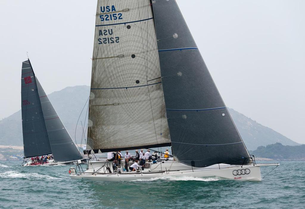 AUDI HK-Vietnam Race 2013 - Lucky on the pace photo copyright  RHKYC/Guy Nowell http://www.guynowell.com/ taken at  and featuring the  class