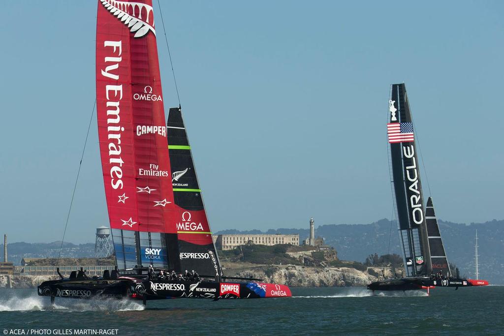  San Francisco (USA,CA) - 34th America&rsquo;s Cup - Final Match - Racing Day 14
 photo copyright ACEA - Photo Gilles Martin-Raget http://photo.americascup.com/ taken at  and featuring the  class