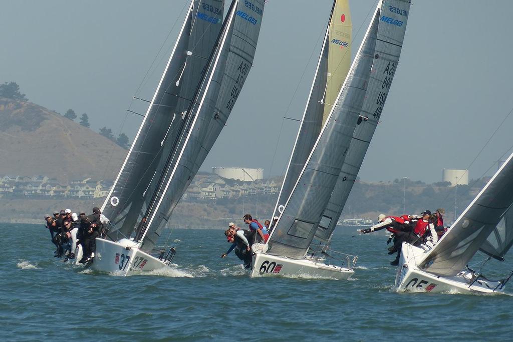 Race 1 - Melges 24 Worlds, San Francisco photo copyright John Navas  taken at  and featuring the  class