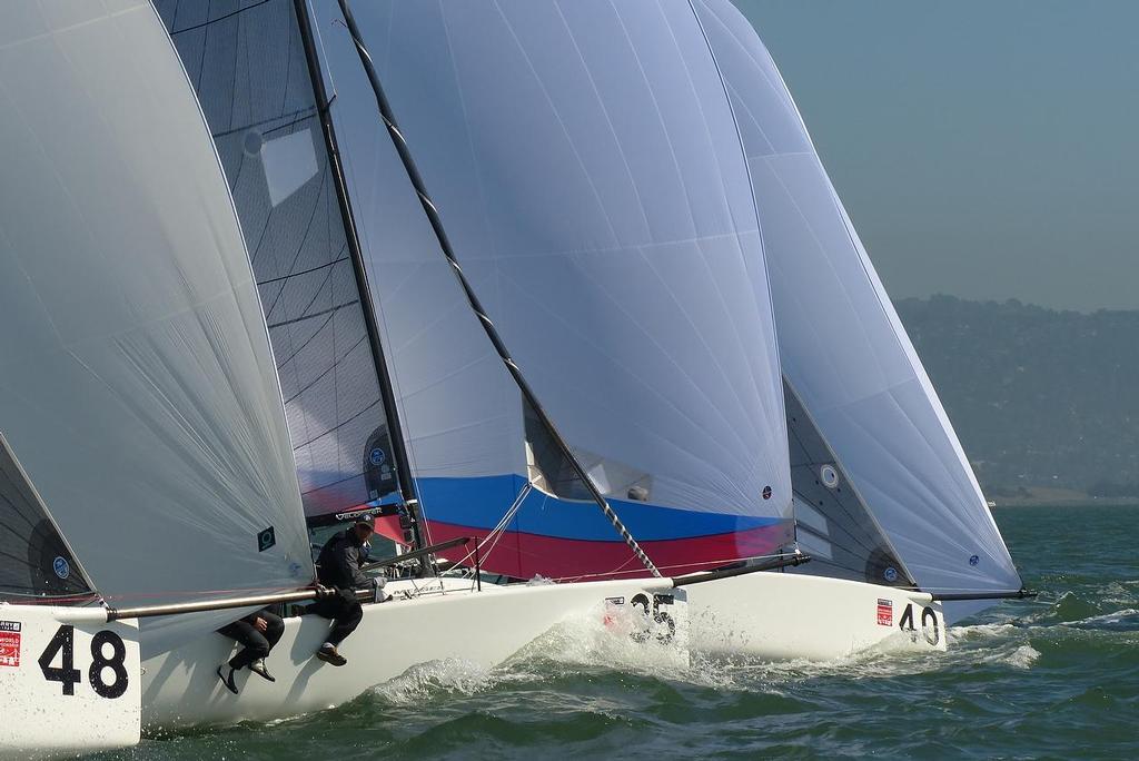 Race 1 - Melges 24 Worlds, San Francisco photo copyright John Navas  taken at  and featuring the  class