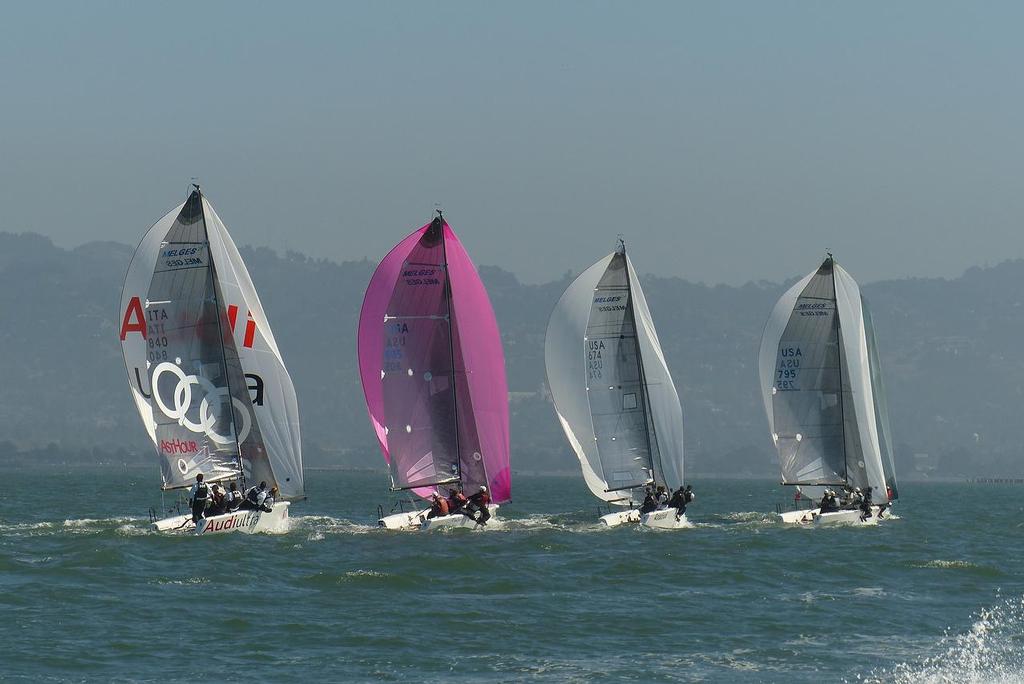 Race 1 - Melges 24 Worlds, San Francisco photo copyright John Navas  taken at  and featuring the  class