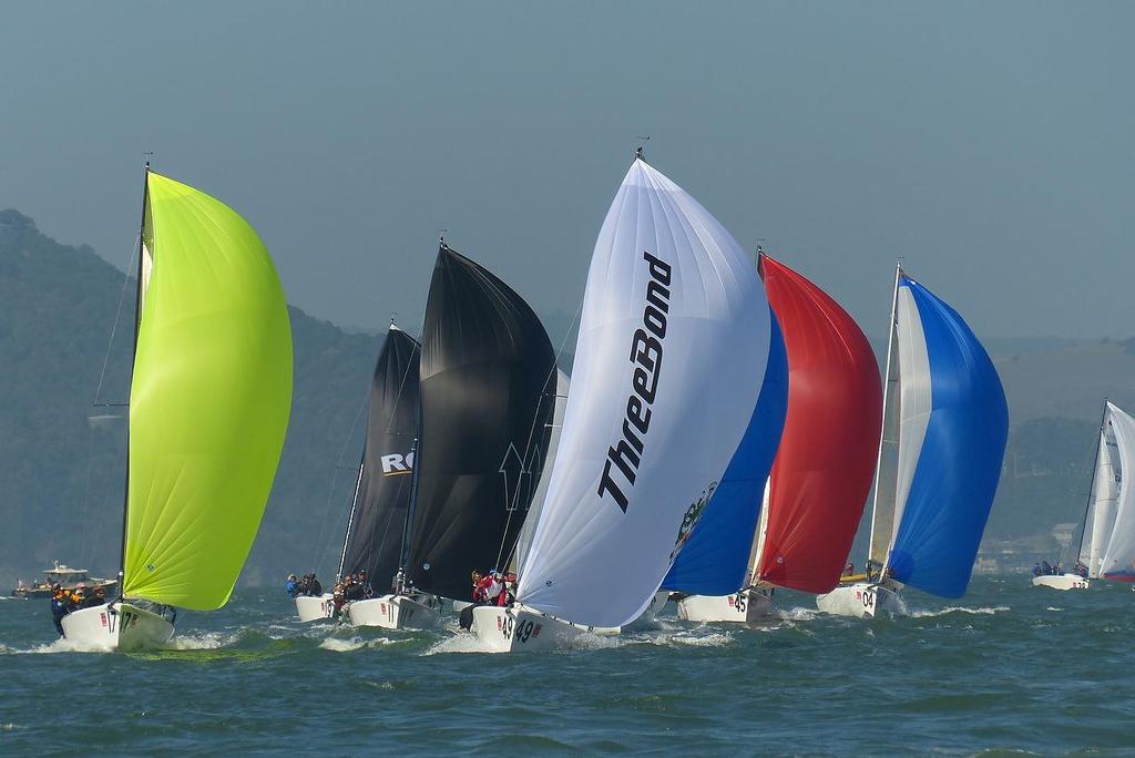 Race 1 - Melges 24 Worlds, San Francisco photo copyright John Navas  taken at  and featuring the  class