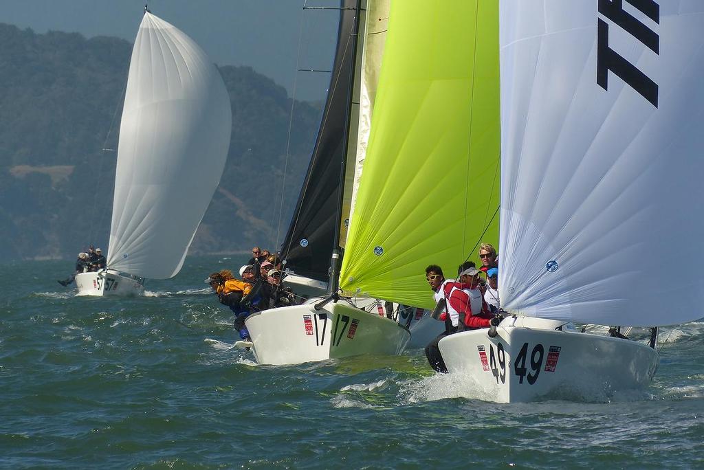 Race 1 - Melges 24 Worlds, San Francisco photo copyright John Navas  taken at  and featuring the  class