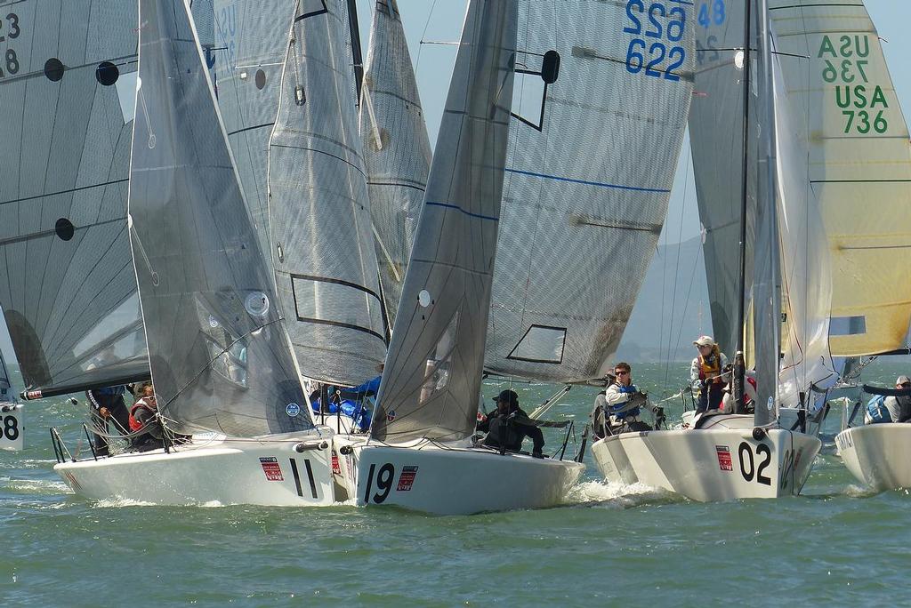 Race 1 - Melges 24 Worlds, San Francisco photo copyright John Navas  taken at  and featuring the  class