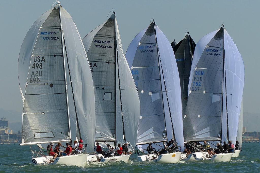  - Melges 24 Worlds - October 5, 2013 © John Navas 