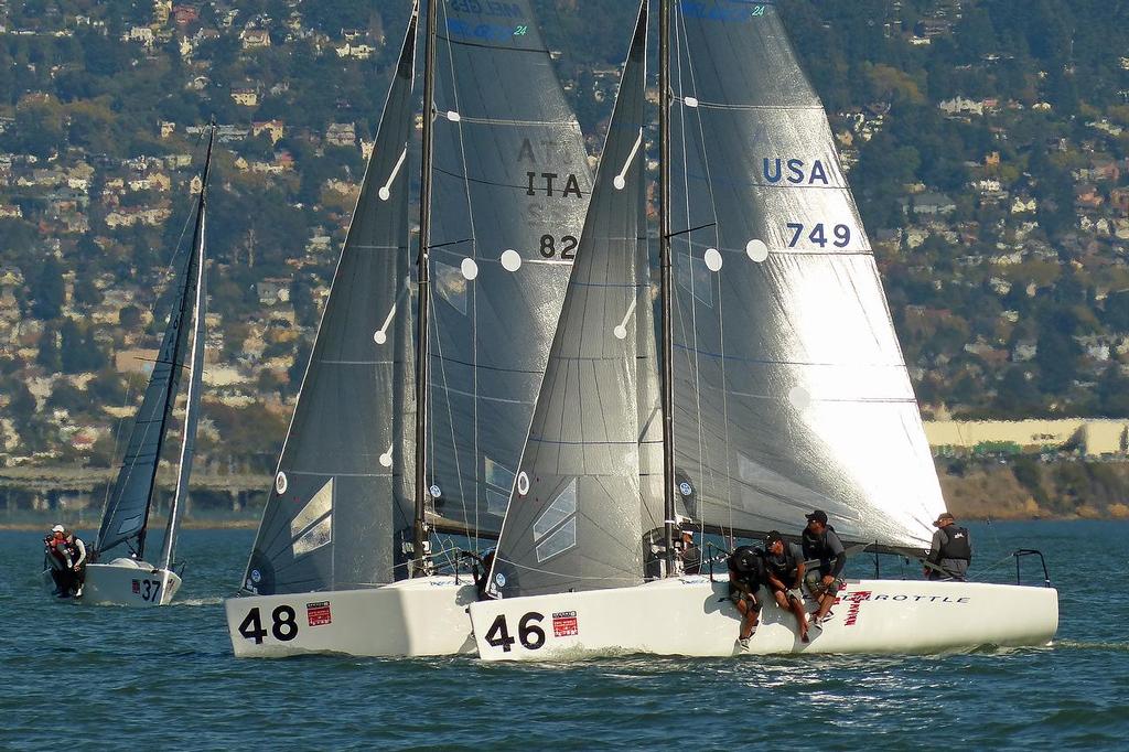 navas 2013-10-05 15-29-28 p1100955 - Melges 24 Worlds - October 5, 2013 photo copyright John Navas  taken at  and featuring the  class