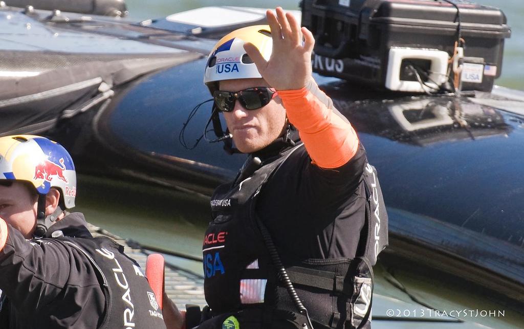 Jimmy Spithill, Oracle Team USA © Tracy St John http://www.stjohnphoto.tv/