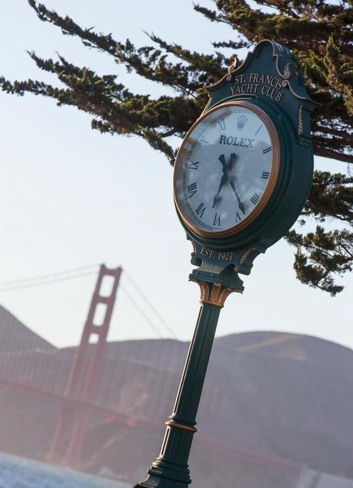 Evening ambiance at the St. Francis Yacht Club ©  Rolex/Daniel Forster http://www.regattanews.com