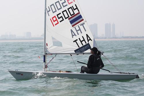 2013 Laser Radial World Championship - Kamolwan Chanyim © Rizhao Laser Worlds http://www.rizhaolaserworlds2013.com/