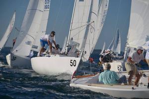 Teams in action at the J/22 World Championship photo copyright J/22 Class Association taken at  and featuring the  class