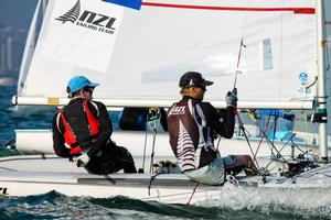 Paul Snow-Hansen and Dan Willcox - 2014 ISAF World Cup, Qingdao October 2013 photo copyright Yachting New Zealand taken at  and featuring the  class