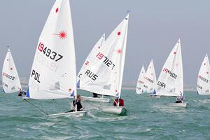 2013 Laser Radial World Championship photo copyright Rizhao Laser Worlds http://www.rizhaolaserworlds2013.com/ taken at  and featuring the  class