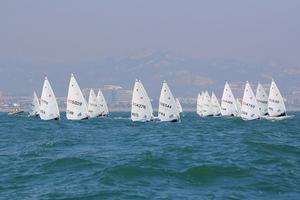 2013 Laser Radial World Championship photo copyright Rizhao Laser Worlds http://www.rizhaolaserworlds2013.com/ taken at  and featuring the  class