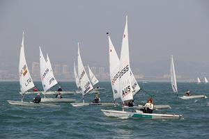 2013 Laser Radial World Championship photo copyright Rizhao Laser Worlds http://www.rizhaolaserworlds2013.com/ taken at  and featuring the  class