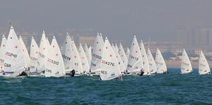 2013 Laser Radial World Championship photo copyright Rizhao Laser Worlds http://www.rizhaolaserworlds2013.com/ taken at  and featuring the  class