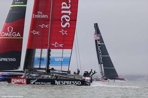 20/09/2013 - San Francisco (USA,CA) - 34th America&rsquo;s Cup - Oracle Team USA vs Emirates Team New Zealand, Race Day 10 photo copyright ACEA / Photo Abner Kingman http://photo.americascup.com taken at  and featuring the  class