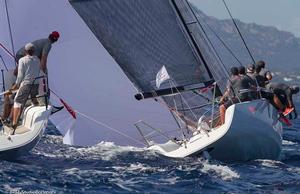 Porto Rotondo, 21/09/13 Audi Sailing Series Melges 32 2013 World Championship Melges 32, Fleet
 photo copyright BPSE/Studio Borlenghi/Francesco Ferri taken at  and featuring the  class