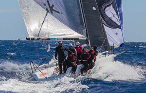 Porto Rotondo, 20/09/13 Audi Sailing Series Melges 32 2013 World Championship Melges 32, Bombarda
 photo copyright BPSE/Studio Borlenghi/Francesco Ferri taken at  and featuring the  class