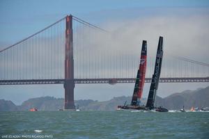 22/09/2013 - San Francisco (USA,CA) - 34th America's Cup - OracleTeam USA vs Emirates Team New Zealand, Race Day 12 photo copyright ACEA / Ricardo Pinto http://photo.americascup.com/ taken at  and featuring the  class