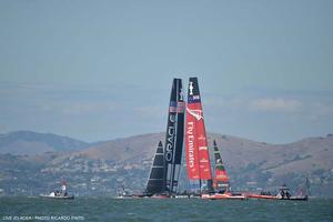 22/09/2013 - San Francisco (USA,CA) - 34th America's Cup - Oracle Team USA vs Emirates Team New Zealand, Race Day 12 photo copyright ACEA / Ricardo Pinto http://photo.americascup.com/ taken at  and featuring the  class