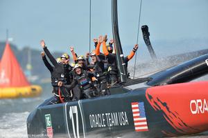 25/09/2013 - San Francisco (USA,CA) - 34th America's Cup - Oracle Team USA vs Emirates Team New Zealand, Race Day 15 photo copyright ACEA / Ricardo Pinto http://photo.americascup.com/ taken at  and featuring the  class