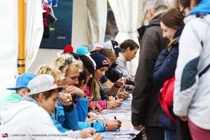 Fanatic autograph session - 2013 PWA Sylt World Cup photo copyright  John Carter / PWA http://www.pwaworldtour.com taken at  and featuring the  class