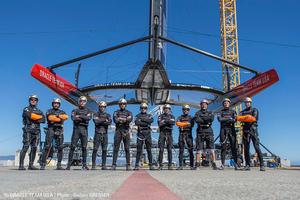 Race Crew - 34th America&rsquo;s Cup - Oracle Team USA -  San Francisco (USA) September 3, 2013 photo copyright Guilain Grenier Oracle Team USA http://www.oracleteamusamedia.com/ taken at  and featuring the  class