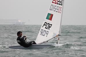 Gustavo Lima (POR) in the hunt once again - 2013 ISAF Sailing World Cup Qingdao photo copyright ISAF  taken at  and featuring the  class