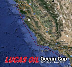 Lucas Oil Ocean Cup course photo copyright SW taken at  and featuring the  class
