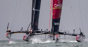 San Francisco, 34th America's Cup - Oracle Team USA vs Emirates Team New Zealand photo copyright Carlo Borlenghi/Luna Rossa http://www.lunarossachallenge.com taken at  and featuring the  class