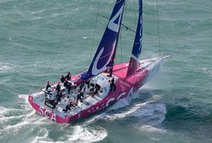 October 4 2013 - Team SCA sailing trials in the English Channel photo copyright Rick Tomlinson/Volvo Ocean Race http://www.volvooceanrace.com taken at  and featuring the  class