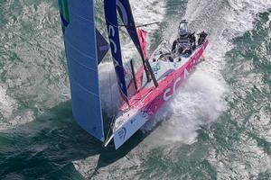 October 4 2013 - Team SCA sailing trials in the English Channel photo copyright Rick Tomlinson/Volvo Ocean Race http://www.volvooceanrace.com taken at  and featuring the  class