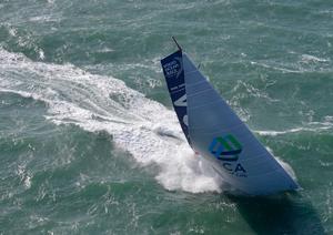 October 4 2013 - Team SCA sailing trials in the English Channel photo copyright Rick Tomlinson/Volvo Ocean Race http://www.volvooceanrace.com taken at  and featuring the  class