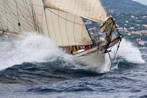 Challenge day Jean Laurain, Club 55 Cup. MOONBEAM III, Sail n: 88, Class: GTR, Type/Year: COTRE AURIQUE/1903, Designer: WILLIAM FIFE photo copyright  Rolex / Carlo Borlenghi http://www.carloborlenghi.net taken at  and featuring the  class