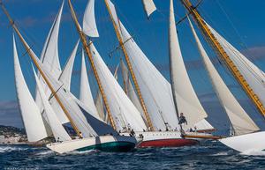 Racing Fleet at Les Voiles des Saint Tropez photo copyright  Rolex / Carlo Borlenghi http://www.carloborlenghi.net taken at  and featuring the  class