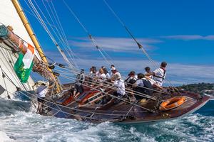 MARISKA, Sail n: D1, Class: GTR, Type/Year: 15MJI AURIQUE/1908, Designer: WILLIAM FIFE photo copyright  Rolex / Carlo Borlenghi http://www.carloborlenghi.net taken at  and featuring the  class