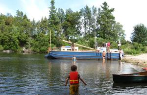 Vermont Sail Freight project - getting off the ground photo copyright  SW taken at  and featuring the  class