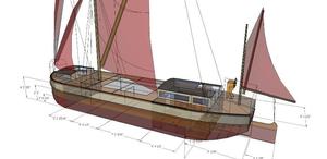 Vermont - the sailing barge photo copyright  SW taken at  and featuring the  class