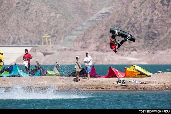 2013 Kitesurf World Cup Mendoza day 1 ©  Toby Bromwich / PKRA http://prokitetour.com/