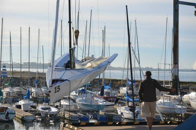 Launching - Day 3, VX One Design - North American Championships, November 2013 © VX One USA