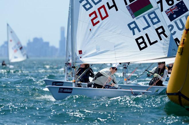 Radial Womens /Tatiana DROZDOVSKAYA (BLR) - 2013 ISAF Sailing World Cup - Melbourne © Jeff Crow/ Sport the Library http://www.sportlibrary.com.au