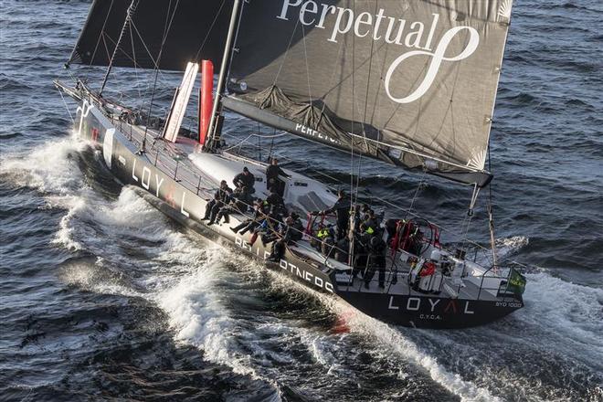 Perpetual Loyal at sunset day 3 of 69th Rolex Sydney Hobart - Day 3, 2013 Rolex Sydney Hobart Race ©  Rolex / Carlo Borlenghi http://www.carloborlenghi.net