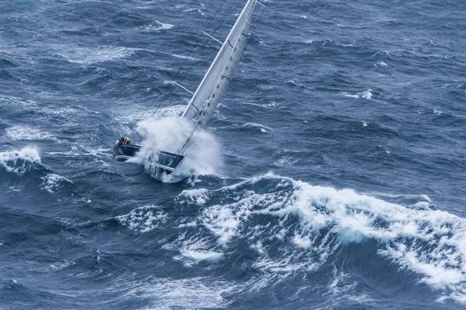 Nikata off Tasman Island - 2013 Rolex Sydney Hobart ©  Rolex / Carlo Borlenghi http://www.carloborlenghi.net