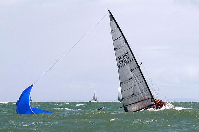 The big blue kite of Executive Decision won that battle. - Club Marine Series © Teri Dodds http://www.teridodds.com