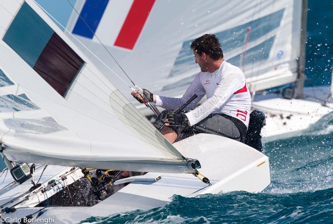 Nassau, Bahamas 5 dec 2013<br />
Star Sailors League Finals<br />
Mateusz Kusznierewicz POL-Dominik Zycki POL © Carlo Borlenghi http://www.carloborlenghi.com