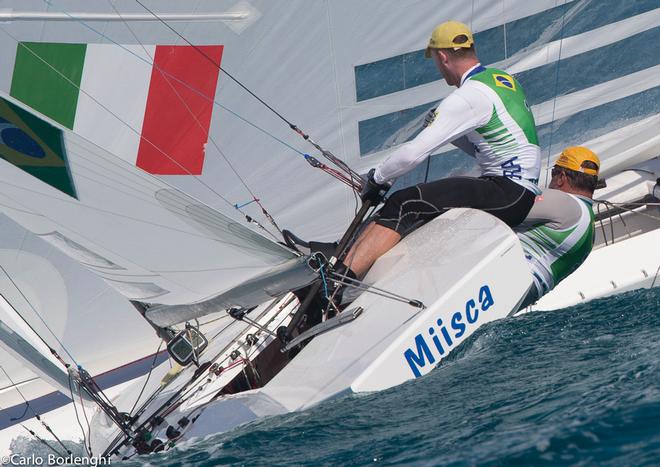 Nassau, Bahamas 5 dec 2013<br />
Star Sailors League Finals<br />
Robert ScheidtBRA-Bruno Prada BRA © Carlo Borlenghi / www.carloborlenghi.com