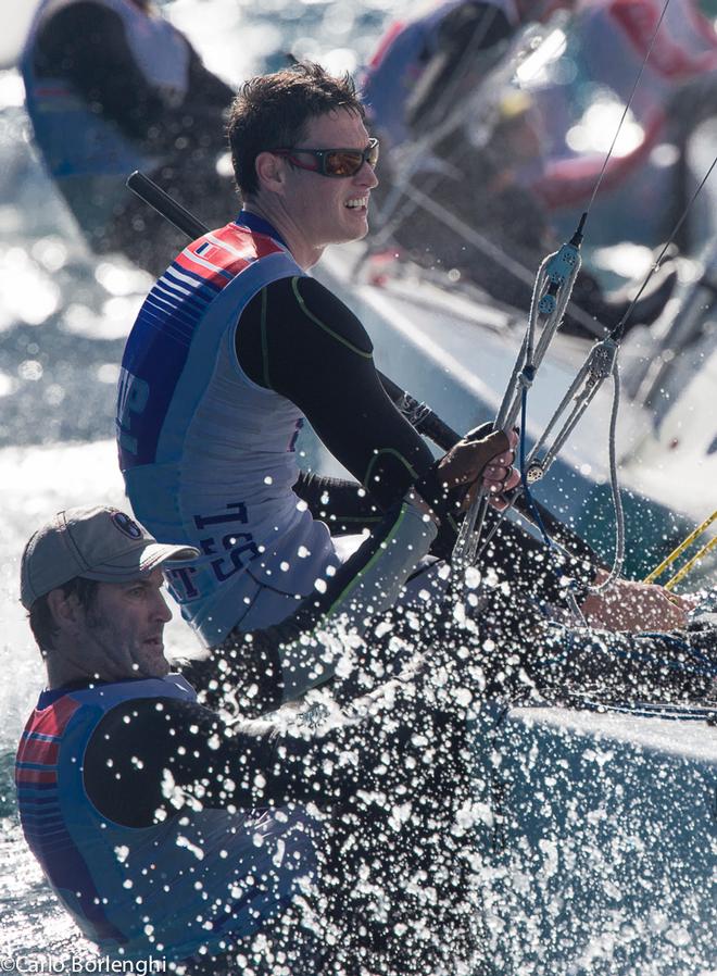 Nassau, Bahamas 5 dec 2013<br />
Star Sailors League Finals<br />
Jonathan Lobert FRA -Pascal Rambeau FRA © Carlo Borlenghi / www.carloborlenghi.com