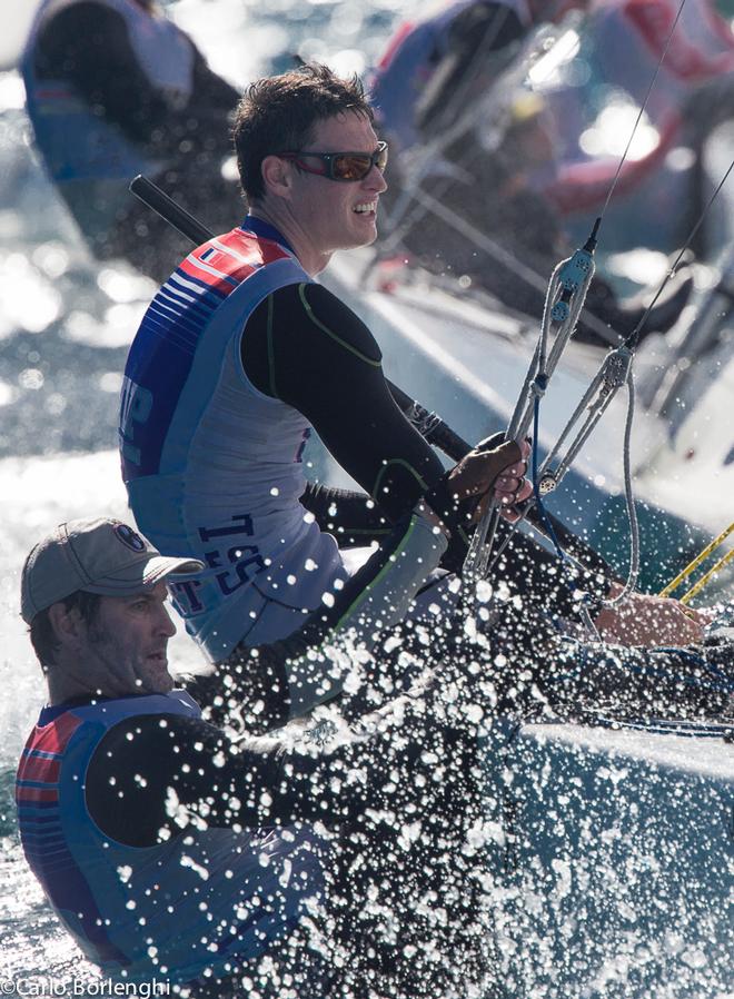 Nassau, Bahamas 5 dec 2013<br />
Star Sailors League Finals<br />
Jonathan Lobert FRA -Pascal Rambeau FRA © Carlo Borlenghi http://www.carloborlenghi.com