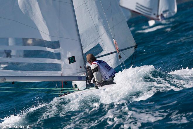 Nassau, Bahamas 7 dec 2013<br />
Star Sailors League Finals<br />
Augie Diaz USA - John von Schwarz USA © Carlo Borlenghi / www.carloborlenghi.com